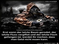 Geld kann man nicht essen