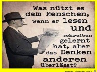 Wenn andere denken
