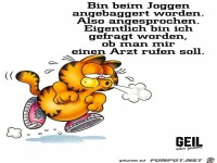Beim Joggen angebaggert worden