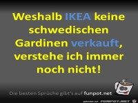 Schwedische Gardinen