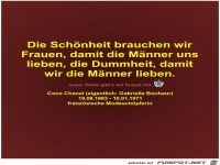 Die Sch�nheit brauchen wir
Frauen