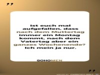 Nach dem Muttertag