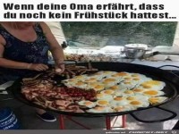 Noch kein Fr�hst�ck