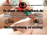 Zu scharf f�r die Nase!