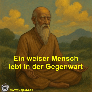 Ein-weiser-Mensch-lebt-in-der-Gegenwart.png von Fossy