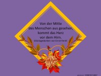 Von der Mitte des Menschen