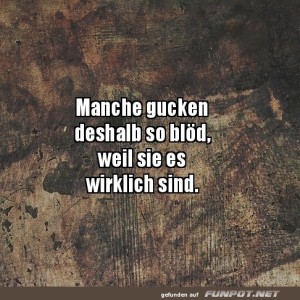 Wenn-Dumme-gucken-k�nnten!.jpg von Sophie48