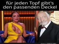 Ungew�hnliches Duo: Topf und Deckel vereint!
