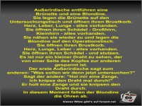 Außerirdische entführen eine Brünette und eine Blondine