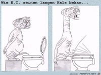 wie E.T. seinen langen Hals bekam