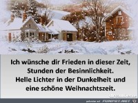 Frieden in dieser Zeit