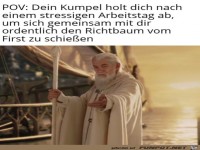 Jetzt erst mal saufen gehen