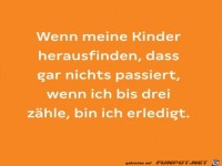 Wenn die Kinder das rausfinden