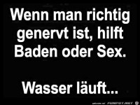 Wasser l�uft