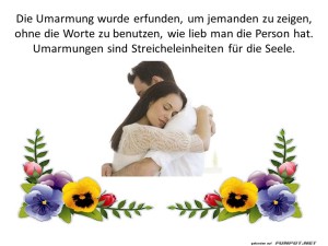 herz-Bild: Die Umarmung 1