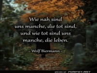 Reflektierende Worte ber Leben und Tod
