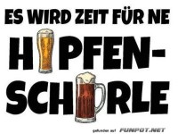 Zeit für eine Hopfenschorle