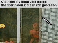Nachbarin hat sich gestoen