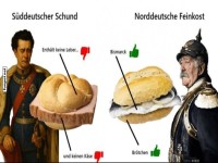 Norddeutsch vs S�ddeutsch - Kulinarische Unterschiede