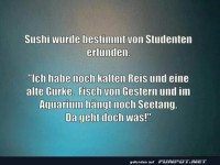 Studenten und die Erfindung des Sushi