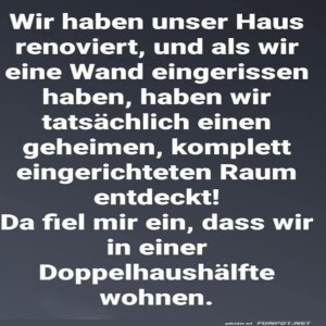 fun-Bild: Überraschung beim Renovieren!