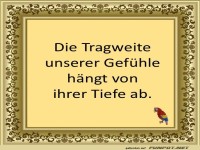 Die Tragweite unserer Gefhle