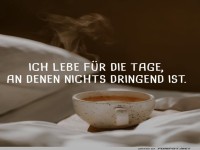Kaffeepause im Entspannungsmodus