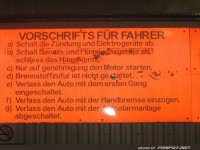 0709-37 Vorschrift für Fahrer