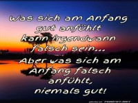 Was sich am Anfang