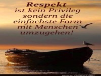 Respekt ist kein Privileg