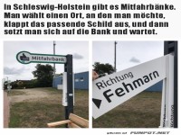 Mitfahrbank.....