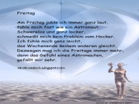 Freitagsgedicht - Spruch zum Freitag - Sch�nes WE