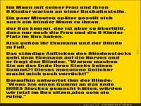 ein Mann mit Frau und 8 Kindern an der Bushaltestelle....