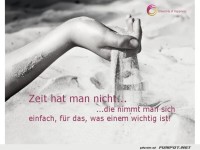 zeit hat man nicht