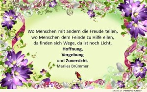 herz-Bild: Wo Menschen...