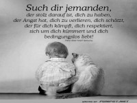 Such dir jemanden