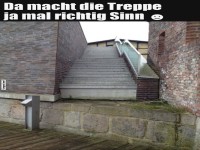 Treppe ins Nichts