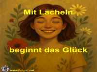 Mit L�cheln beginnt das Gl�ck