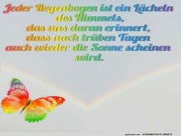 Wenn der Regenbogen l�chelt