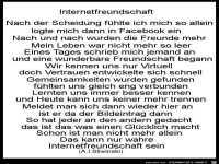 Internetfreundschaft