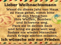 Lieber Weihnachtsmann