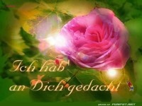 Ich hab an dich gedacht