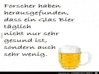 Glas Bier