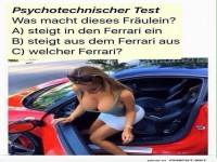 Psychotest: Ferrari oder doch was anderes?