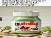 Nutella stellt auf Gr�n um!