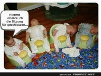 Nap Time: Sitzung offiziell beendet!