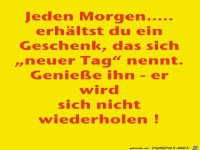 Jeden Morgen