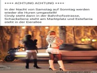 Huren werden umgestellt