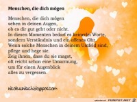 Spr�che - Menschen, die dich m�gen
