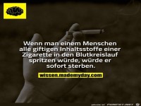 wenn man einem Menschen